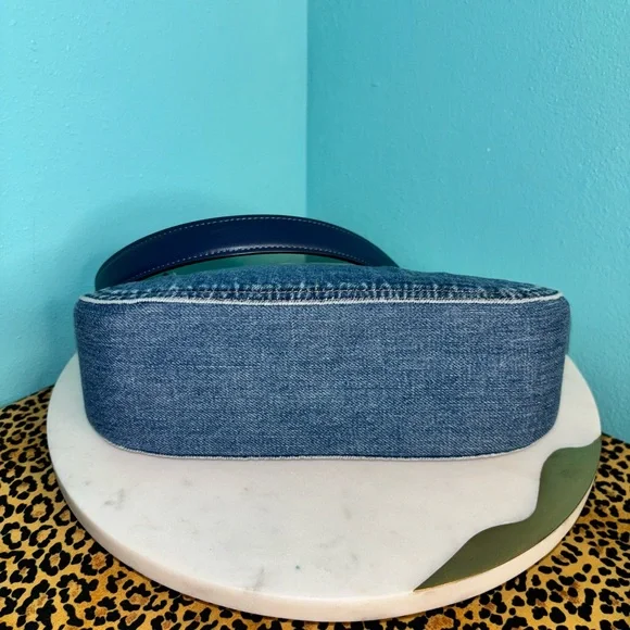 Coach Denim Shoulder Bag - Picture 6 of 9